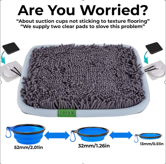 IBEEM Snuffle Mat for Dogs