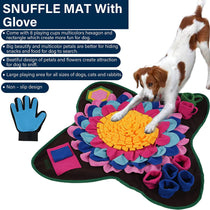 IBEEM Snuffle Mat for Dogs Dog Food mat Interactive Dog Toys Puzzle mat Gift for Dog Birthday Puppy Dog Anxiety Relief Play mat Game Stress Relief Dog Puzzle Toys Dog mat