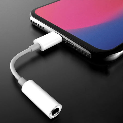 For Lighting Headphone Adapter for IPhone 11 12 Pro Max 12Mini SE 2020 XS XR X 8 7 + IOS To 3.5 Mm Jack AUX Audio Cable
