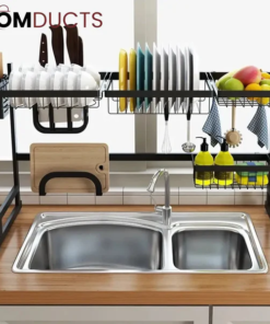 Alternative view of Kitchen Stainless Steel Sink Drain Rack