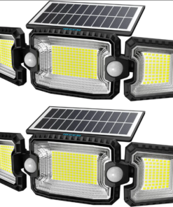 IBEEM Motion Sensor Outdoor Lights with 305 LED Solar Lights